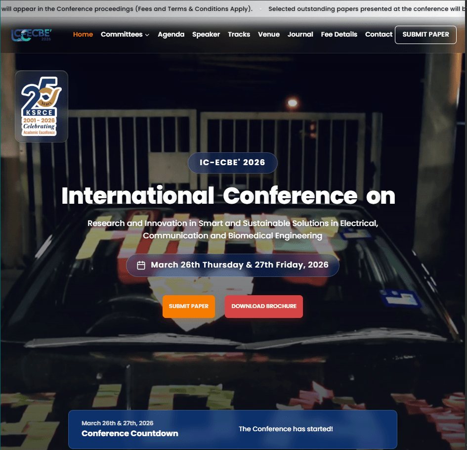 Conference Registration Portal
